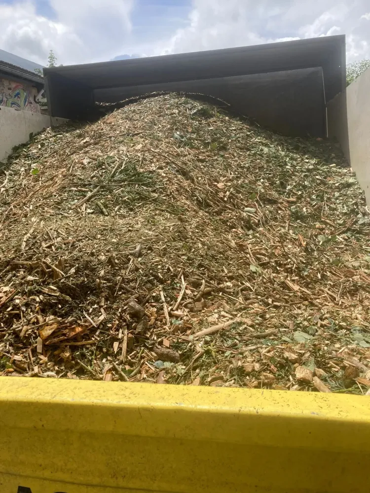 Broyage de bois